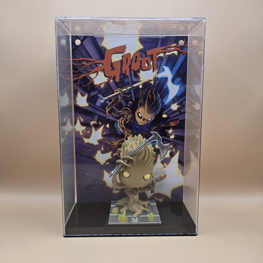 Groot Funko Comic Book Cover